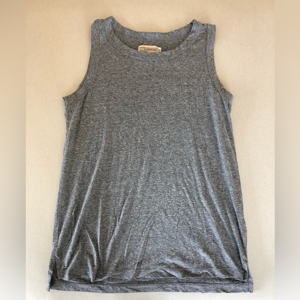 Current/Elliot muscle tank top heather grey XS 0